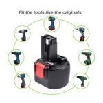 Bosch 32609 9.6V 3000mAh Drill Replacement Battery 