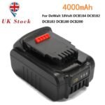 DEWALT DCG412 18V 4000mAh Drill Replacement Battery