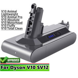 DYSON 969352-02 25.2V 2600mAh Vacuum Cleaner Replacement Battery