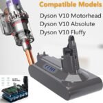 DYSON 969352-02 25.2V 3800mAh Vacuum Cleaner Replacement Battery 