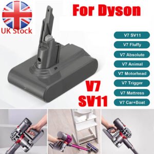 DYSON V7 Mattress ect 21.6V 3000mAh Vacuum Cleaner Replacement Battery
